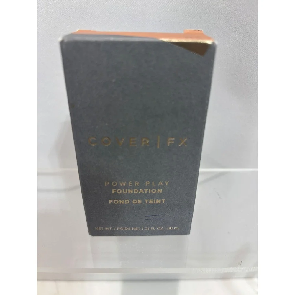 Cover FX Power Play Foundation 1.01 oz M5 Medium Matte Full Coverage New
